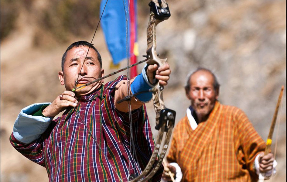 Môn thể thao phổ biến nhất ở Bhutan là bắn cung